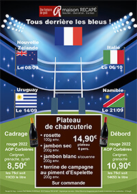 Affiche coupe du monde de rugby 2023 mag2 p